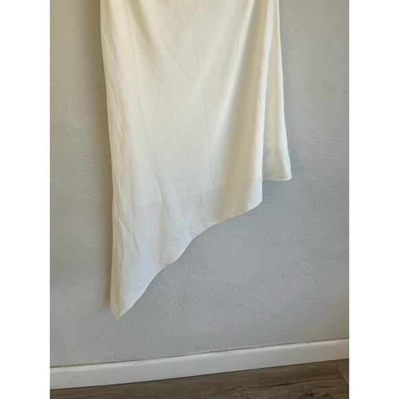Anthropologie Endless Rose Women's Shoulder Pintucked Asymmetrical Mini … - Picture 8 of 10
